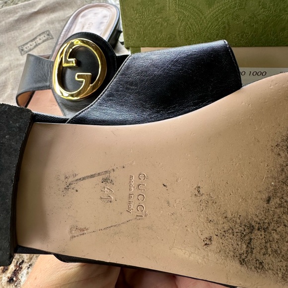 Gucci Sandals black - Picture 6 of 8